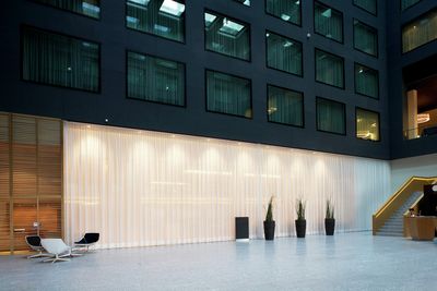 Verhojärjestelmät, SG 5600, Colorama 1, Room shot "Radisson Blu Hotel", Zurich, Switzerland