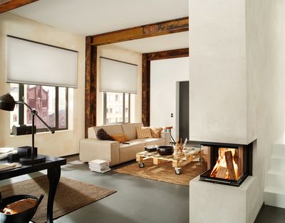 Vekkiverhojärjestelmät, SG 8500, DUETTE® Fixé Batiste , Col 20035, AO10