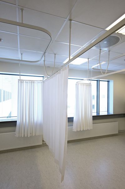 Verhojärjestelmät, Room shot "Akershus Hospital", Oslo, Norway