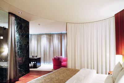 Verhojärjestelmät, Customer Fabrics, Room shot "Hotel Park Weggis", Switzerland