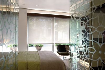 Kierrekaihdinmallisto, Customer Fabrics, Room shot "Residence 8", Shanghai, China