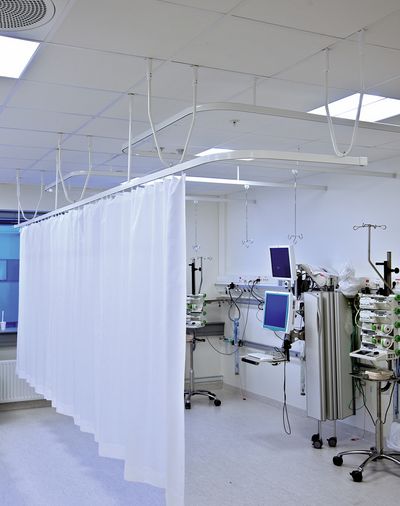 Verhojärjestelmät, Room shot "Akershus Hospital", Oslo, Norway