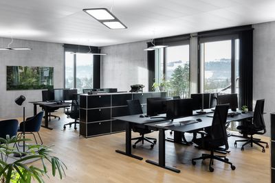 Lamelliverhojärjestelmät, SG 2960, Colorama 2, Office, Bern, Switzerland